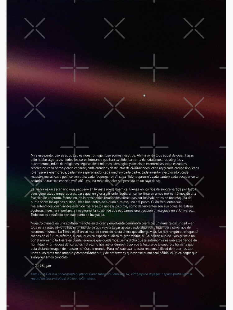The Pale Blue Dot Poster Print Astronomy Poster Science Poster Science  Decor Space Poster Art Space Art Space Decor (11 x 14)