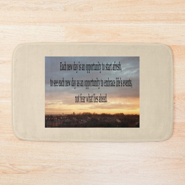 Item preview, A new day, a new start designed and sold by PicsByTony.