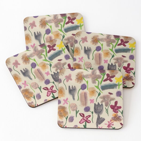 Item preview, Floral puff doodling  designed and sold by Tonyasartprints.