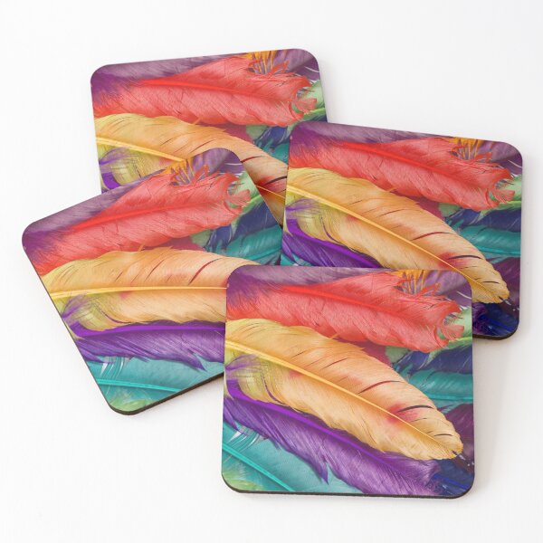 Item preview, Colorful feathers designed and sold by philippe souvy.