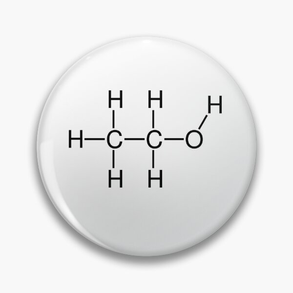 Item preview, Ethanol Alcohol Structure Chemical Formula designed and sold by MagicBoutique.