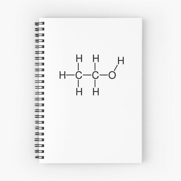 Item preview, Ethanol Alcohol Structure Chemical Formula designed and sold by MagicBoutique.