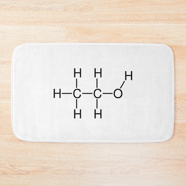 Item preview, Ethanol Alcohol Structure Chemical Formula designed and sold by MagicBoutique.