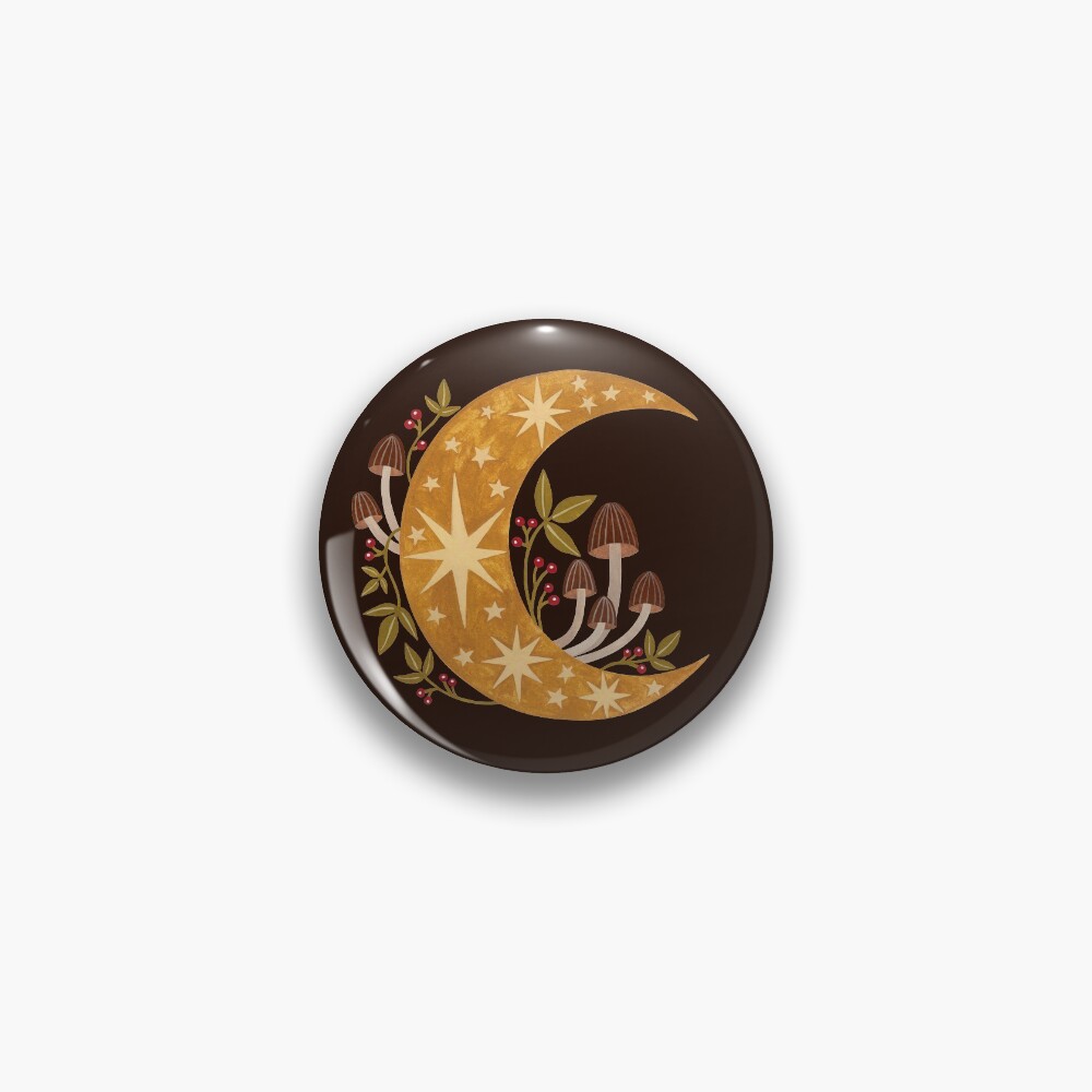 Forest moon Pin