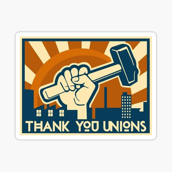 Item preview, Thank You Unions  designed and sold by unionpride.
