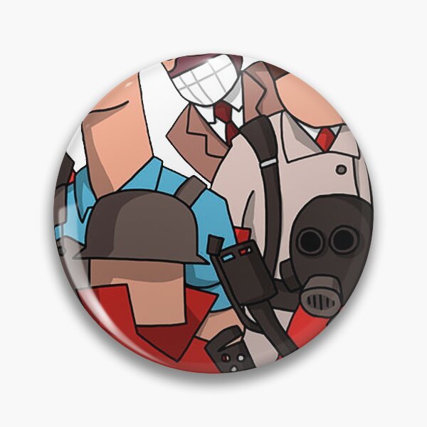 Aperçu de l'œuvre Team Fortress 2 - Conception d'équipe Cartoonified créée et vendue par tymersdesigns.