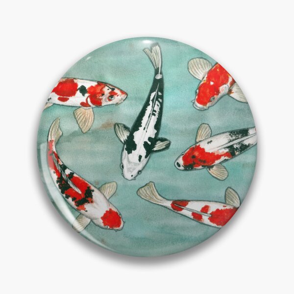 Le ballet des carpes koi Pin