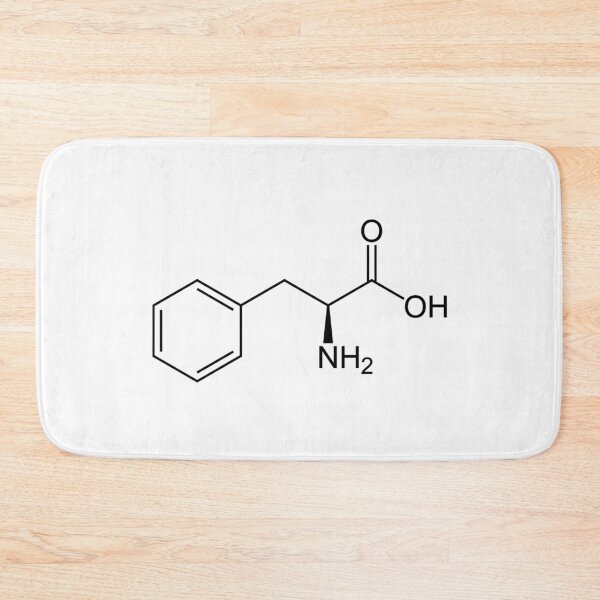 Item preview, Phenylalanine Structure Chemical Formula designed and sold by MagicBoutique.