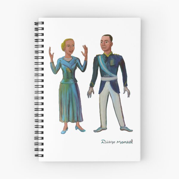 Item preview, Evita y Juan Perón designed and sold by Diego Manuel Rodriguez.