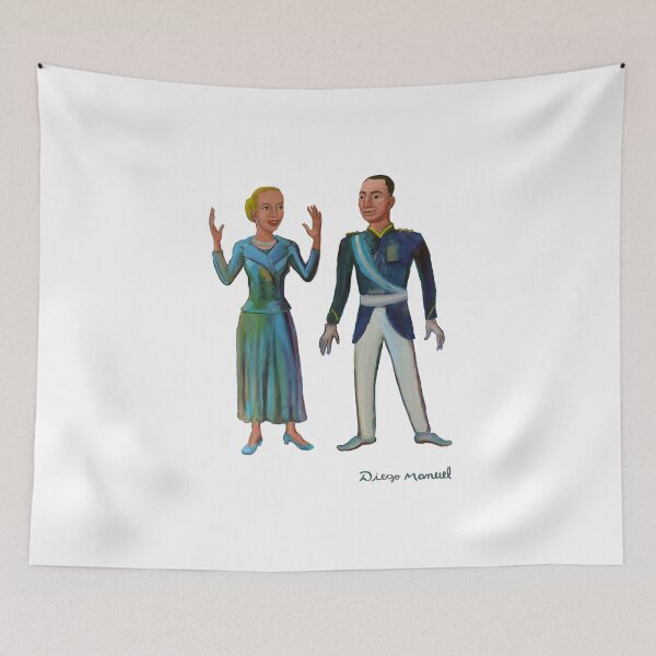 Item preview, Evita y Juan Perón designed and sold by Diego Manuel Rodriguez.