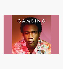 Childish Gambino Because the Internet Photographic Print