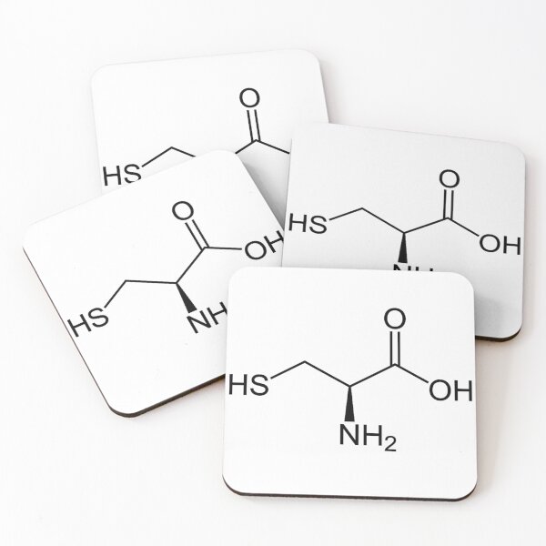 Item preview, Cysteine Structure Chemical Formula designed and sold by MagicBoutique.