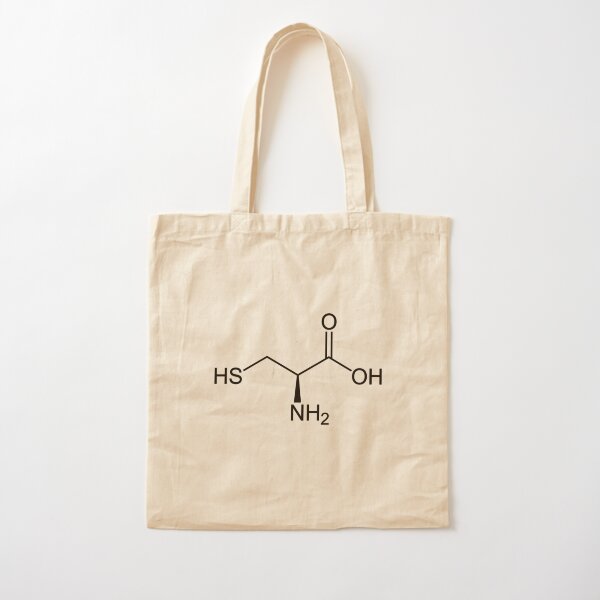 Taurine Molecule - Colored Structural Formula' Tote Bag