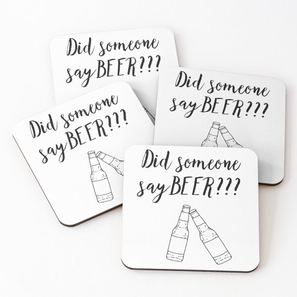 Item preview, Did someone say beer? designed and sold by flying-flamingo.