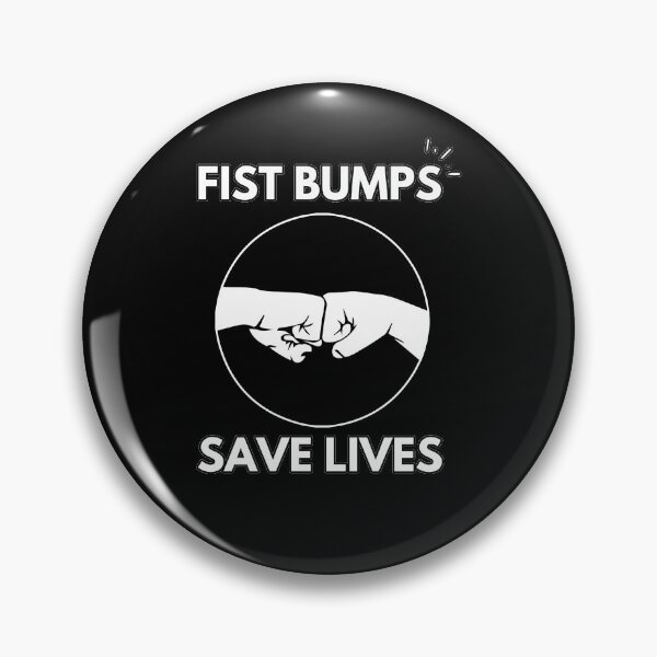 Item preview, Fist Bumps Save Lives | COVID-19 Awareness Design designed and sold by chris-ellis-art.