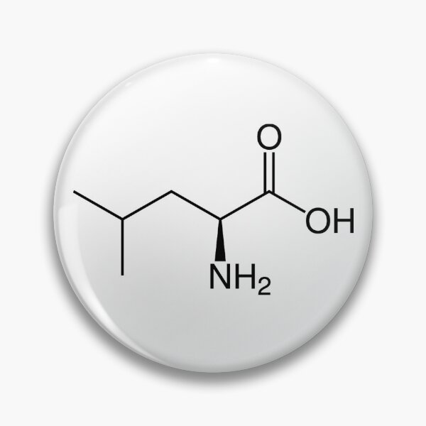 Item preview, Leucine Structure Chemical Formula designed and sold by MagicBoutique.