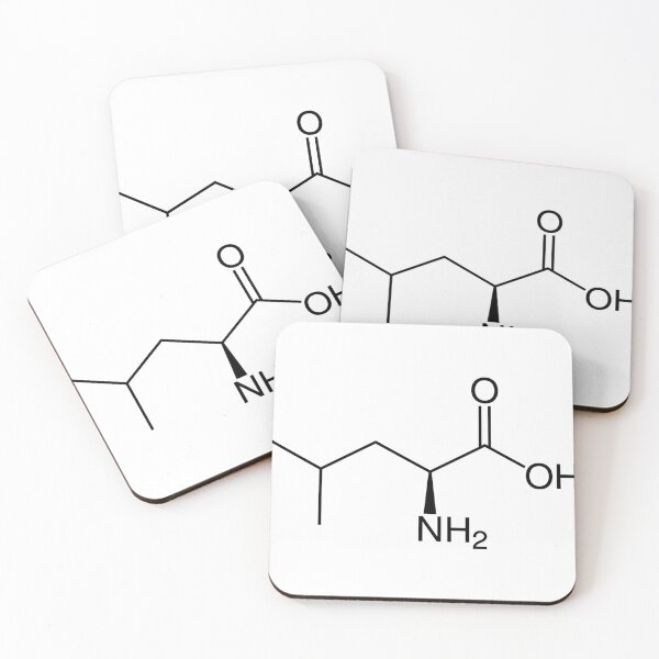Item preview, Leucine Structure Chemical Formula designed and sold by MagicBoutique.