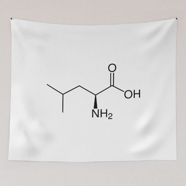 Item preview, Leucine Structure Chemical Formula designed and sold by MagicBoutique.