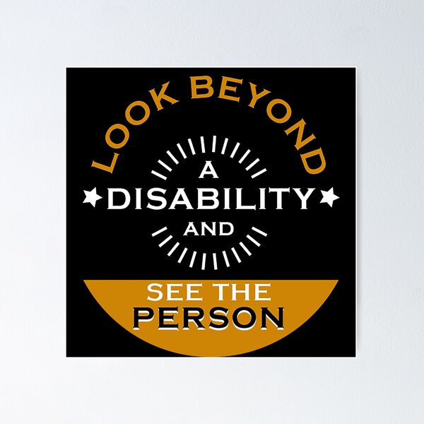 Item preview, Disability Awareness - Stereotypes - disabled - t shirt - Gift - shirt - Mug - Rights designed and sold by happygiftideas.