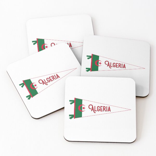 Item preview, Algeria Flag Pennant designed and sold by Decal Mania.