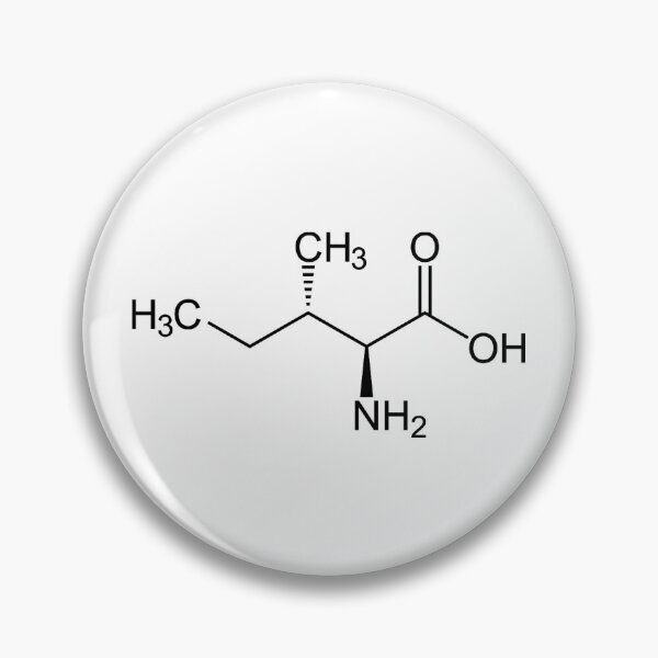 Item preview, Isoleucine Structure Chemical Formula designed and sold by MagicBoutique.