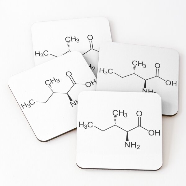 Item preview, Isoleucine Structure Chemical Formula designed and sold by MagicBoutique.