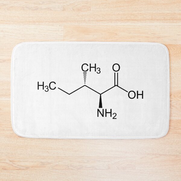 Item preview, Isoleucine Structure Chemical Formula designed and sold by MagicBoutique.