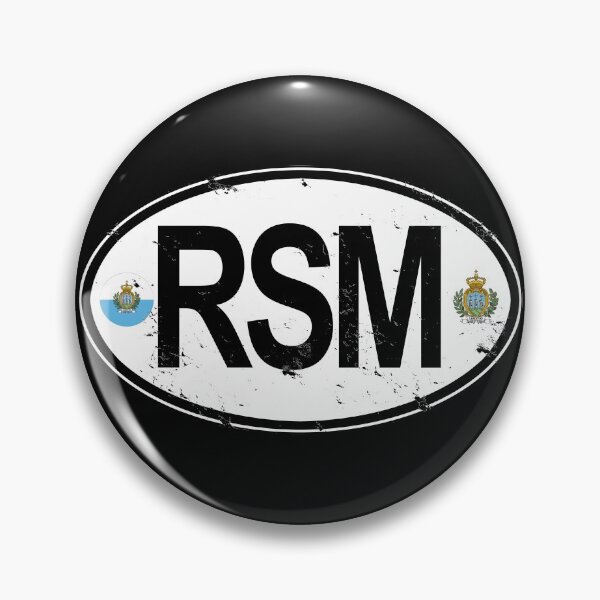 Item preview, San Marino Oval Country Code Decal designed and sold by rogue-design.