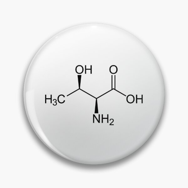 Item preview, Threonine Structure Chemical Formula designed and sold by MagicBoutique.