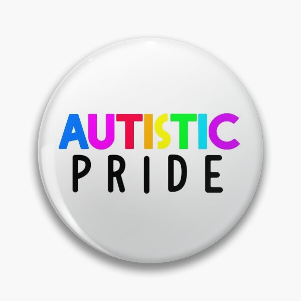 Item preview, Autistic Pride (white background) designed and sold by SiCk-FisH.