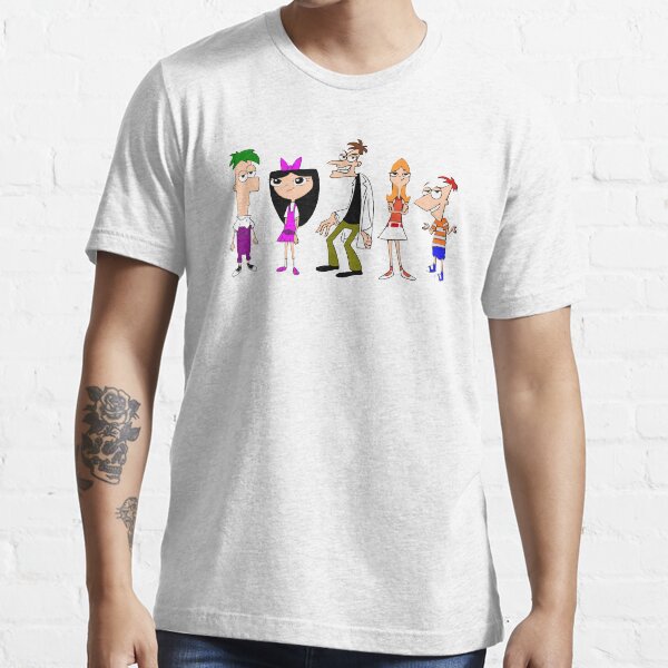 phineas and ferb t shirts adults