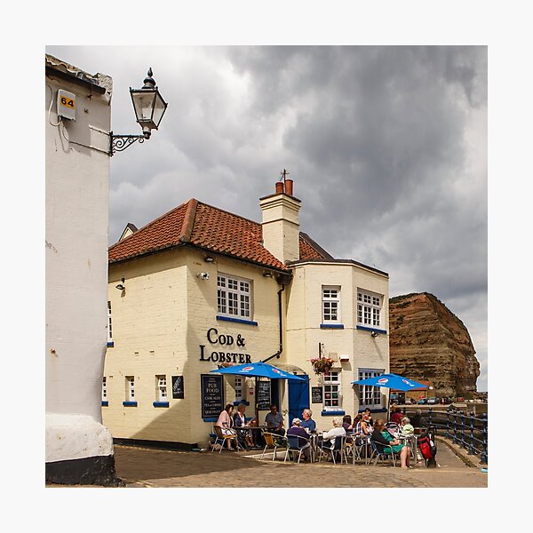 Item preview, Cod And Lobster Staithes designed and sold by Mark and Emma Bulmer.