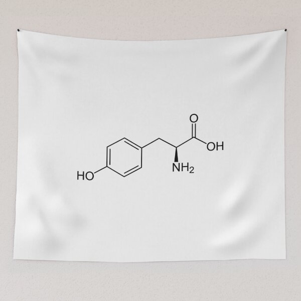 Item preview, Tyrosine Structure Chemical Formula designed and sold by MagicBoutique.