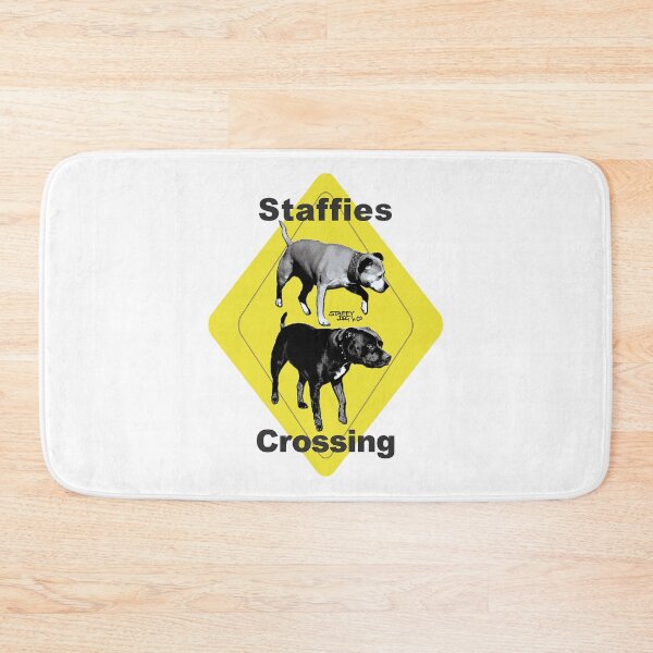 Item preview, Staffies Crossing designed and sold by StaffyDognCo.