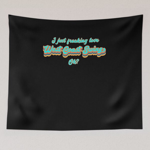 Item preview, I love West Coast Swing Dancing T-Shirt designed and sold by Dubbra.