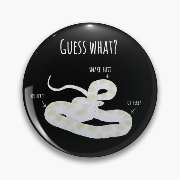 Item preview, Guess What, Snake Butt designed and sold by Amy Hadden.