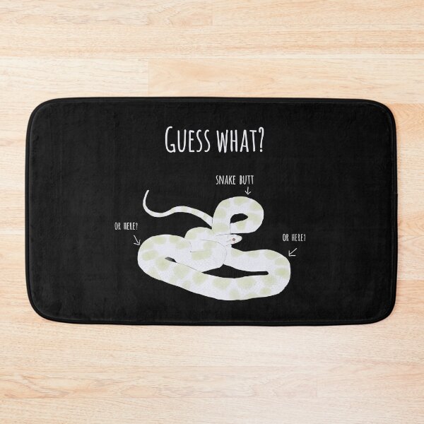Item preview, Guess What, Snake Butt designed and sold by Amy Hadden.