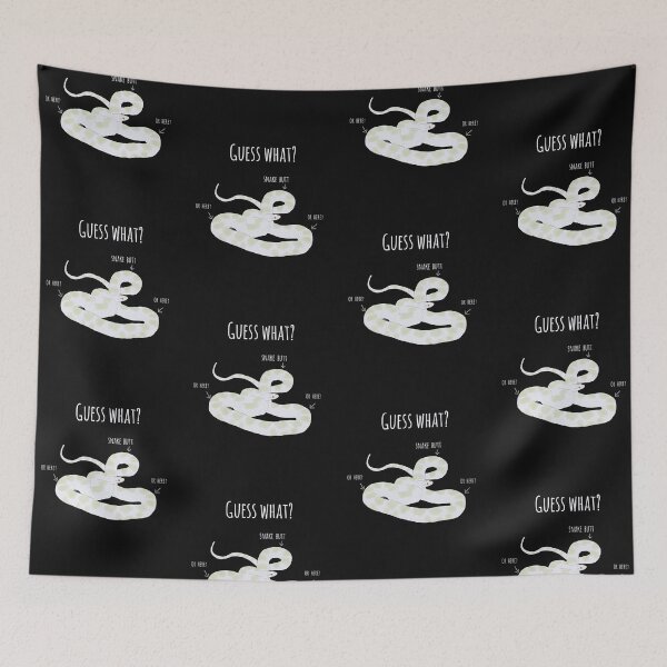 Item preview, Guess What, Snake Butt designed and sold by Amy Hadden.