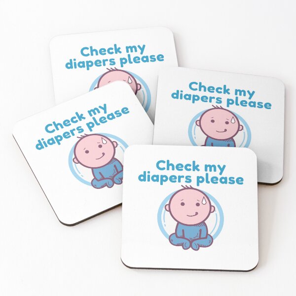 Item preview, Check my diapers please designed and sold by javes93.