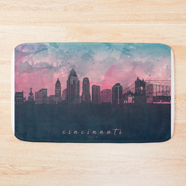 Item preview, cincinnati skyline designed and sold by BekimART2.