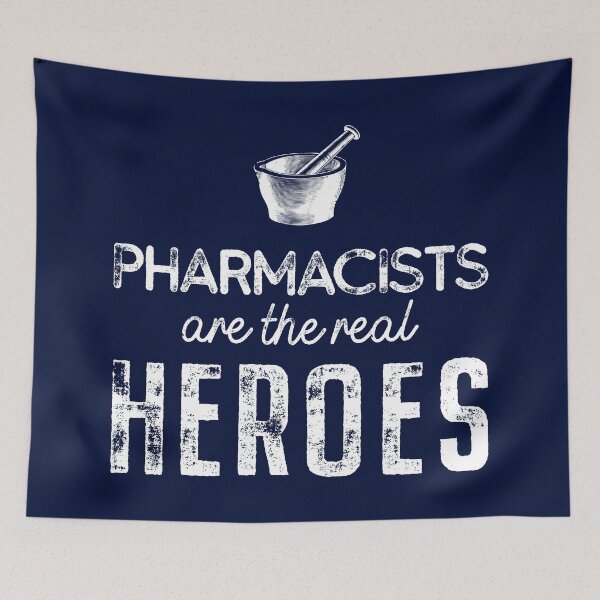 Item preview, Pharmacists are the real heroes designed and sold by Eenig.
