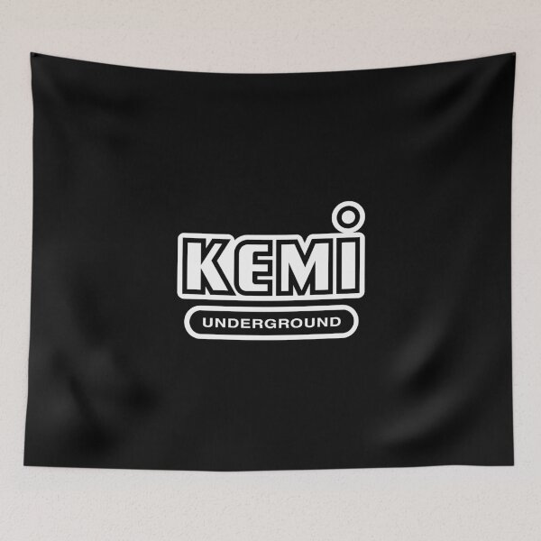 Item preview, Kemi Underground (valkoinen teksti) designed and sold by futurytmi.