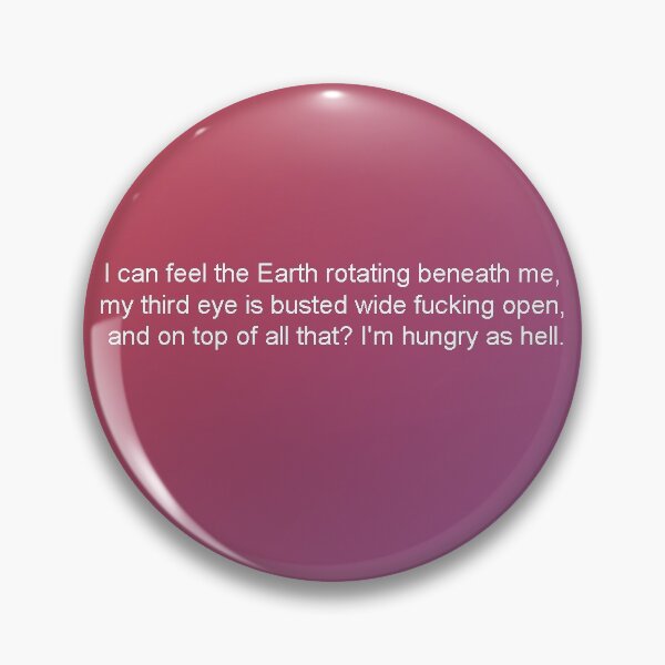 Item preview, I can feel the Earth rotating beneath me designed and sold by shibethedogge.