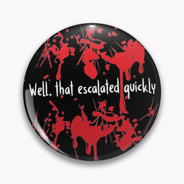 Item preview, MEME: ESCALATED QUICKLY REVERSED designed and sold by Madjack Tees Kiwi SuperStore.