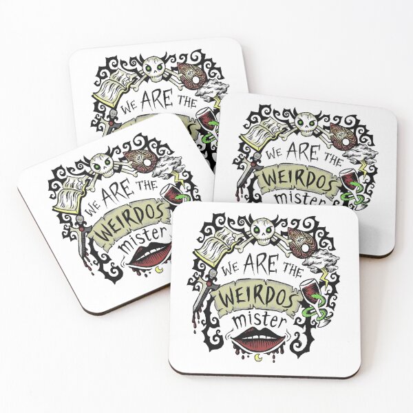 Item preview, We Are The Weirdos Mister designed and sold by earthenwood.