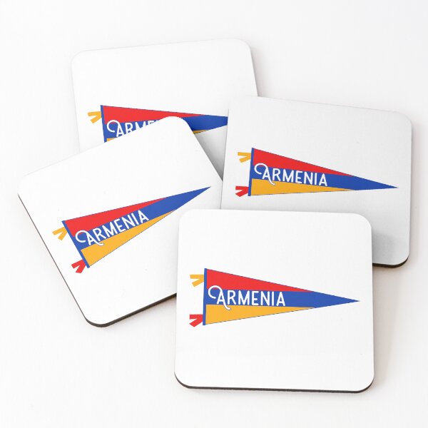 Item preview, Armenia Flag Pennant designed and sold by Decal Mania.