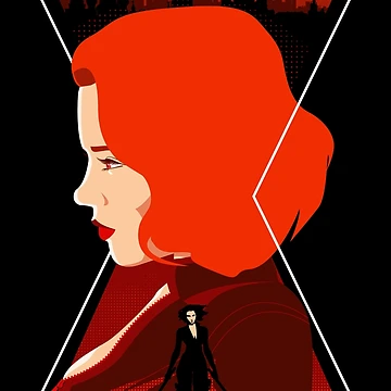 Artwork thumbnail, Widow by RafaRodrix