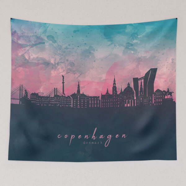 Item preview, copenhagen skyline designed and sold by BekimART2.