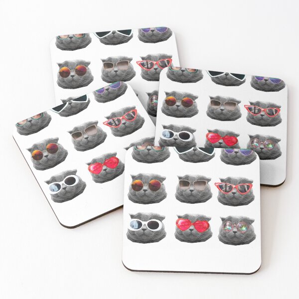 Item preview, CAT WITH SUNGLASSES FUNNY CATS COOL CATS  designed and sold by Tropical Blood.