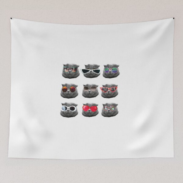 Item preview, CAT WITH SUNGLASSES FUNNY CATS COOL CATS  designed and sold by Tropical Blood.
